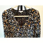 Curvy Plus 1x Black Floral V Photo 2