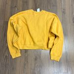 Urban Outfitters  $49 Yellow Gold Brown 1998 Crew Neck Sweater Sweatshirt Preppy Photo 4