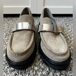 Rag and Bone Women’s New Light Tan Sand Suede Shiloh 2.0 Lug Loafers Size 8 Photo 1