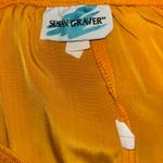 Susan Graver Gold  knee length skirt size 14/16 Photo 5