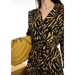 PINKO zebra blazer dress in nokota NWT Black Size L Photo 4