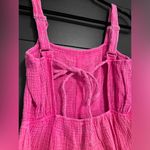 Blue Blush  One Piece Shorts Romper Backless Adjustable Straps Womens Sz S NWOT Photo 4