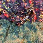 Natural Life 🌸  Collette Tiered Maxi Dress – Navy/Turquoise Floral (L) 🌸 Photo 3