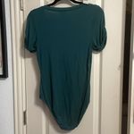 Free People 💙  Me Oh My Short Sleeve Bodysuit Photo 3