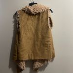 Coco + Jaimeson faux leather/fur suede vest Photo 6