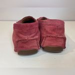 Coach Women’s Amber Black Cherry Calf Suede Loafers Size 10 B Photo 5