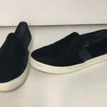Vince  Blair black velvet slip‎ on sneakers women’s size 8 Photo 0
