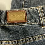 Michael Kors  Straight Leg Jeans Size 2 Womens Medium Blue Wash Designer Denim Photo 2