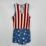 Junk Food romper women's small stars and stripes red white blue sleeveless USA Photo 2