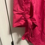 Talbots Women’s  100% Cotton 3/4 Tie Sleeves Crewneck Pink Casual or dress up M Photo 2