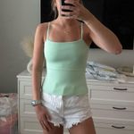 ZARA  Teal Tank Top Photo 1