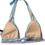 BCBGMAXAZRIA  Swim Bikini Top Womens M NEW Blue Beach Photo 4