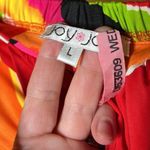 Joy Joy  Strapless Colorful Dress Size Large Photo 2