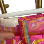 Trina Turk Morning Sunrise pink 70s inspired print Swim Cover Tunic Kaftan dress Photo 10