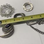 Lot Of 5 Mostly Silver Tone Vintage Photo 8