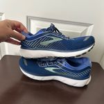 Brooks Women’s Ghost 12 Blue Running Shoes Lace Up Sneaker Size 8.5 Photo 2