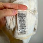 We The Free  People Cream Beige Pullover Sweatshirt with Buttons Size Large Photo 5