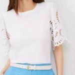 Ann Taylor New without tags White Out Blouse Photo 0