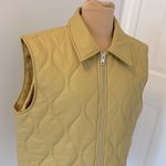 Urban Outfitters  Annie Quilted Faux Leather Vest Photo 5