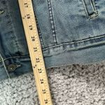 Levi's  Women's Sherpa Denim‎ Jacket Size L Bomber Trucker Grunge Americana Retro Photo 5