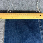Levi's Y2K  524 Too Superlow Jeans Distressed Raw Hem Low Rise Size 7 Short‎ Photo 3