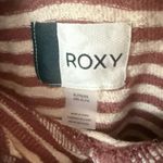 Roxy  Slub Knit Wide Cuff Striped Cotton Blend Pullover Beachy Surf Coastal XL Photo 2
