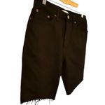 RE/DONE  Black Cutoff Denim‎ Shorts nwot Photo 2