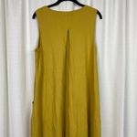 J.Jill Mustard Yellow Sleeveless Maxi Dress Sz.L Size L Photo 8
