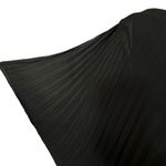 Roz & Ali Large Top Accordion Pleats Lined Stretch Batwing Sleeves Boat Neck Photo 2