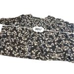 Terra & Sky   black floral BOHO blouse size 4X Photo 6