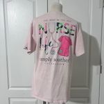 Simply Southern 100% Cotton "Nurse Life" Tee Shirt - sz L Photo 4