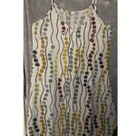 Women’s Silk Spaghetti Strap Dress Size L Photo 7