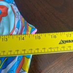 Irene Torres Colorful Paisley Wrap Midi Dress Blue Size M Photo 6