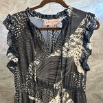 Philosophy Dress Size M Sleeveless Midi Flutter Photo 2