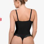 Popilush The Shapewear Bodysuit Deep-V Neck Lace Thong Photo 5
