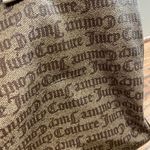 Juicy Couture  Tan and Red Heart Tote Duffel Bag Photo 10