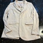Philosophy  Republic Clothing Women’s Cream Button Jacket Blazer Size Small Photo 0
