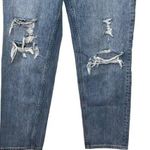 Aritzia Denim Forum The BF High Rise Loose Jeans 28L Blue Organic Cotton Size 27 Photo 2