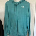 The North Face  Teal Zip Up Photo 0