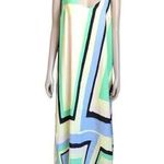 Anthropologie  Maeve Yellow, Blue and Green Dress Photo 0