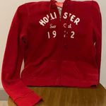 Hollister Red Zip Jacket Photo 0