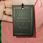 NWT Michael Costello X Revolve Pink India Midi‎ Dress Small Photo 5