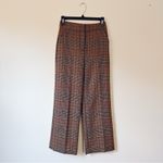 Veronica Beard  Brixton Plaid Pant Red Multi Plaid Photo 5