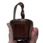 Trotters “Dea” Womens Size 10N Narrow Brown Woven Leather Slingback Buckle Pumps Photo 11