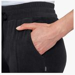 Mondetta  Fleece Jogger Pants Black Athleisure Women’s Medium Pockets Comfy Photo 2