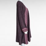 Anthropologie NAT Natalie Martin Duchess Geometric Peasant Dress Size Small Black Photo 3