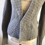 Hollister 🎉HP Grey knit cardigan sweater 🎀cute Photo 4