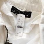 J.Crew NWT Short Barn Jacket™ Cotton Twill White Photo 3
