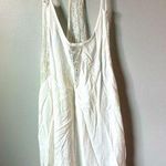 NWT Millau LF Women White Lace Tank Top in size XS. long length Photo 0