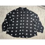 Disturbia: Black and White Blouse Size 10 Photo 2